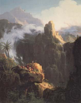 Thomas Cole Landscape Composition Saint John in the Wilderness (mk13)